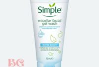 Simple face wash
